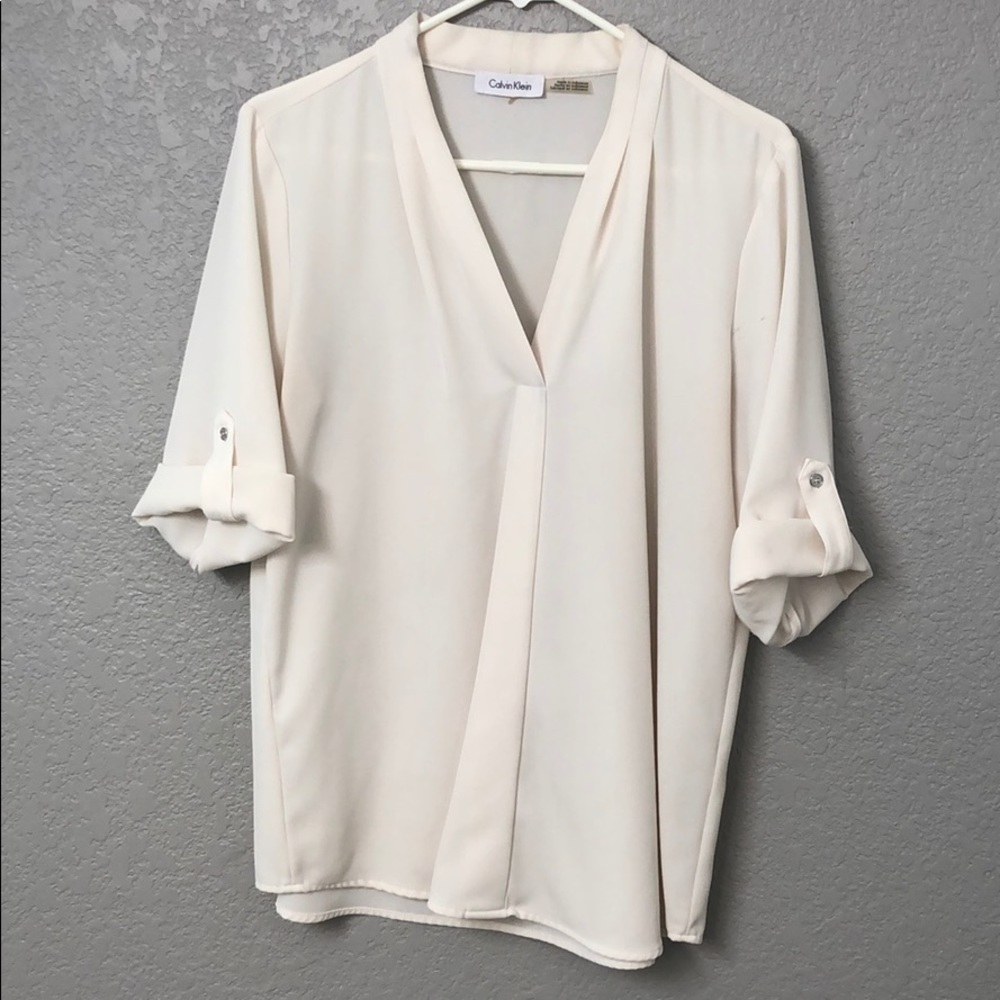 Dustin Roll Sleeve Blouse